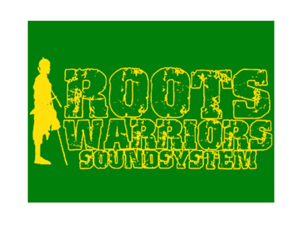 Roots Warriors Tee Shirt Reggae Blanc en Coton Manches Courtes