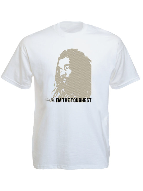 T-Shirt Homme Peter Tosh Blanc Inédit Taille L Manches Courtes